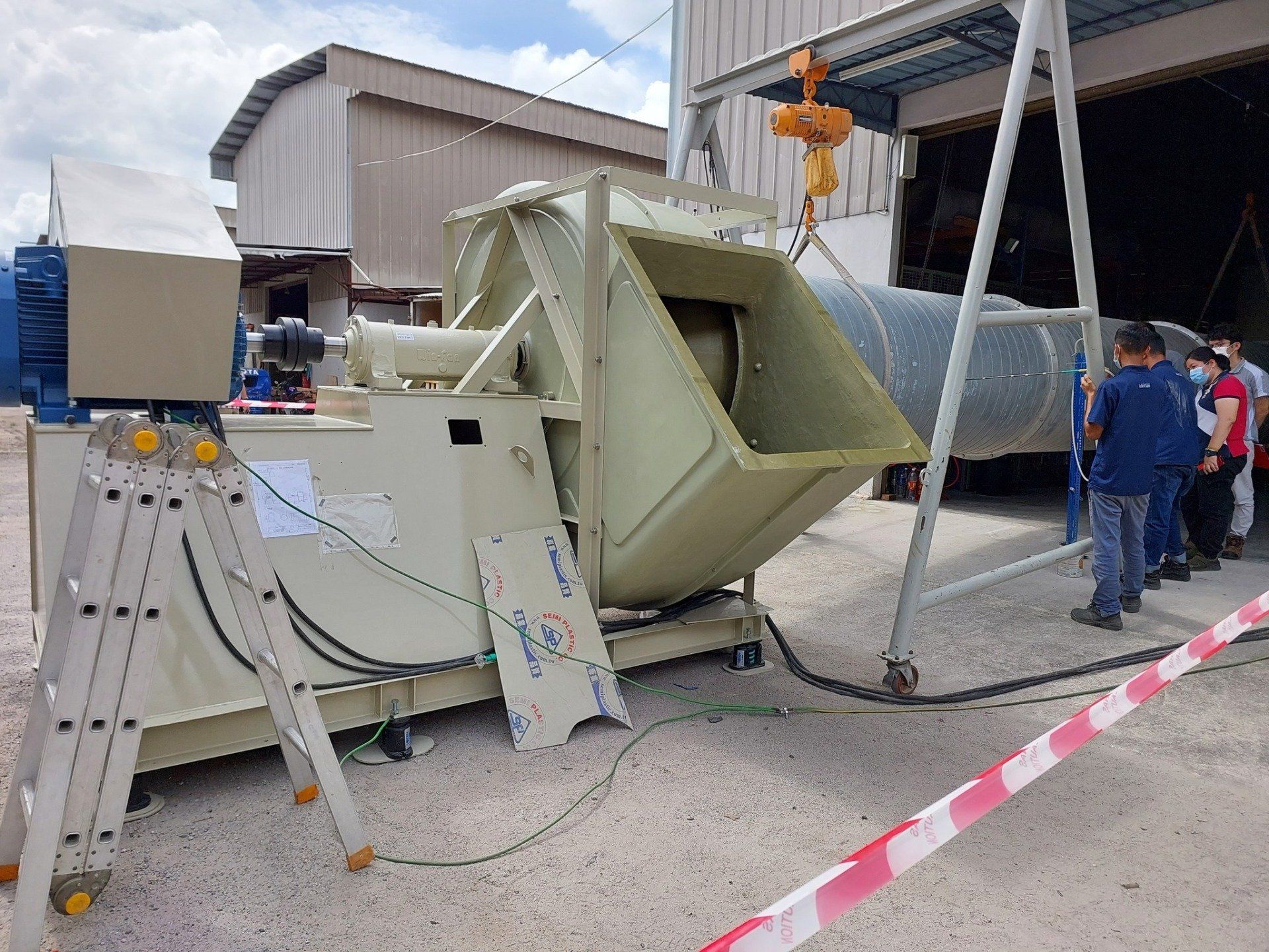 Fan test performance, Winfan (M) Sdn Bhd