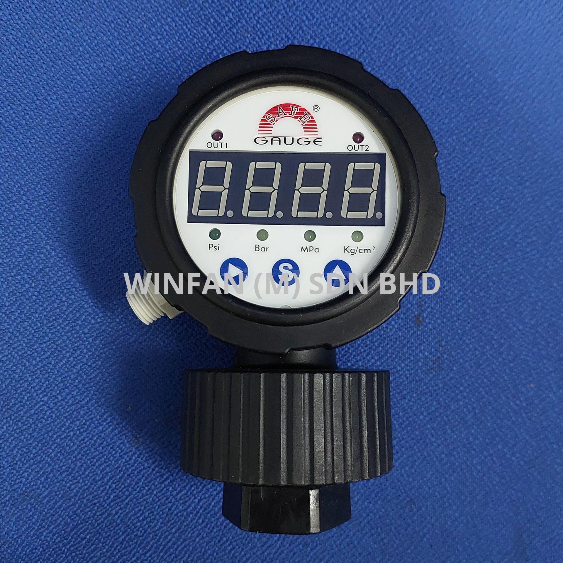 LED PP Diaphragm Pressure Gauge, Winfan (M) Sdn Bhd
