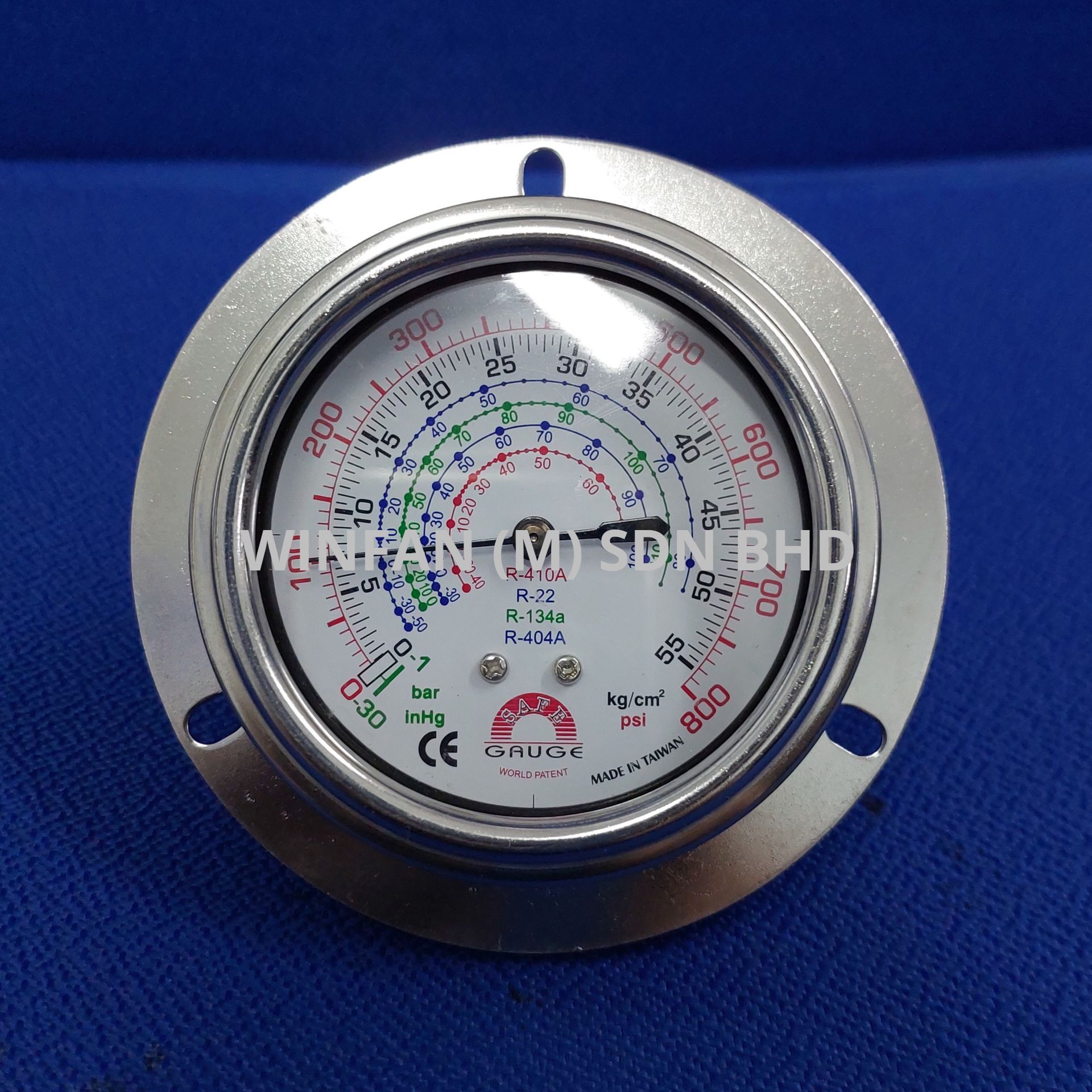Refrigeration Pressure Gauge, Winfan (M) Sdn Bhd
