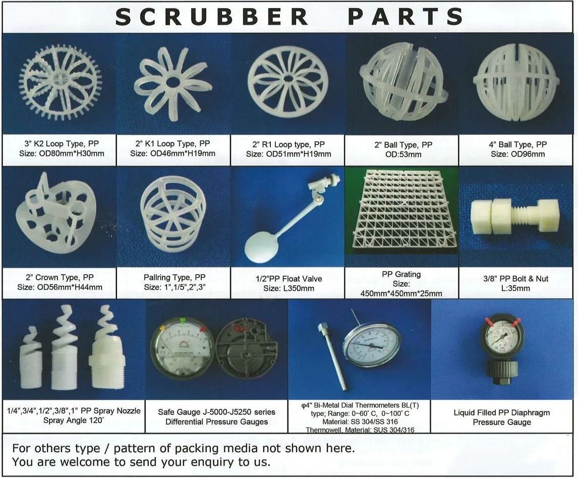 Scrubber Parts, Winfan (M) Sdn Bhd