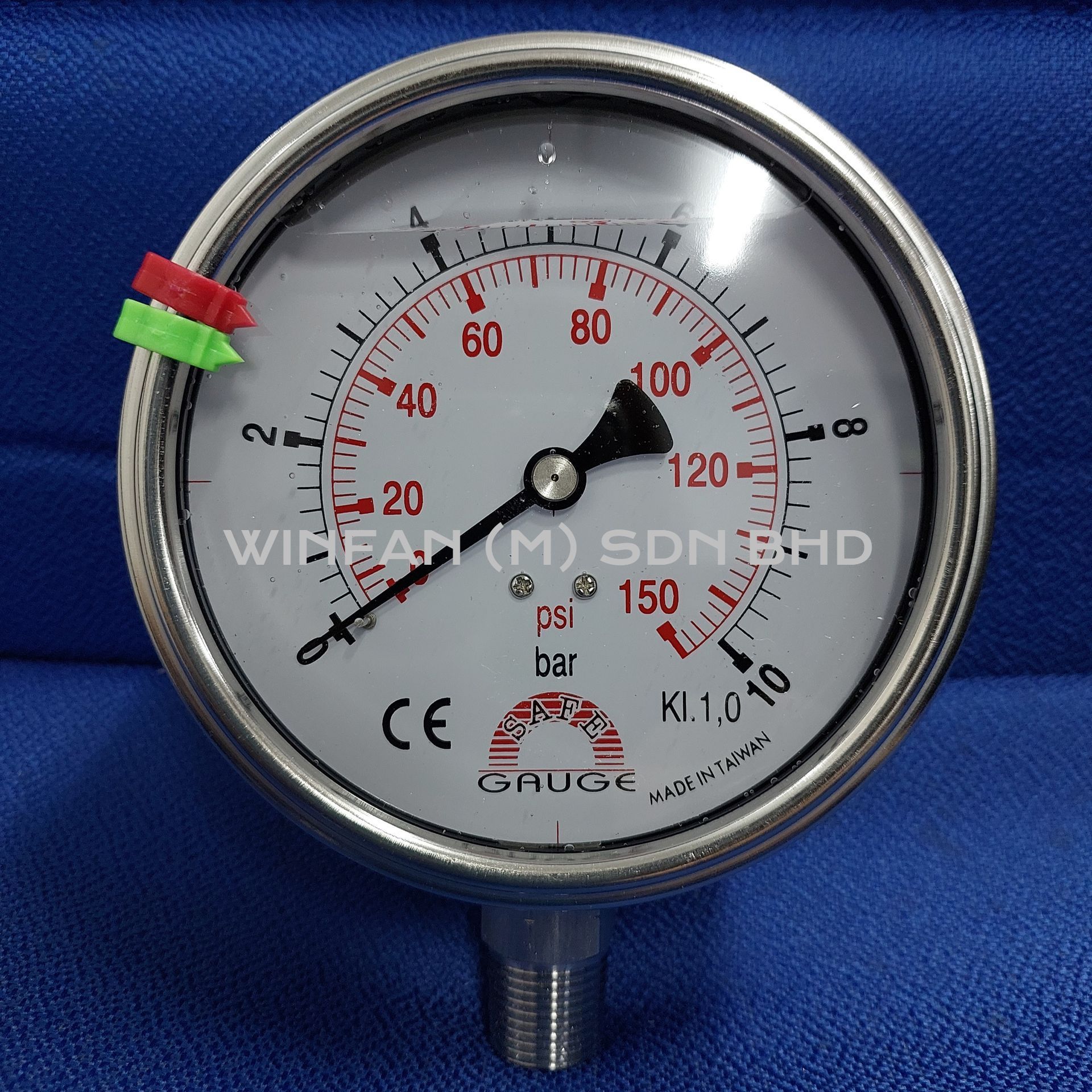 Liquid filled Pressure Gauge, Winfan (M) Sdn Bhd