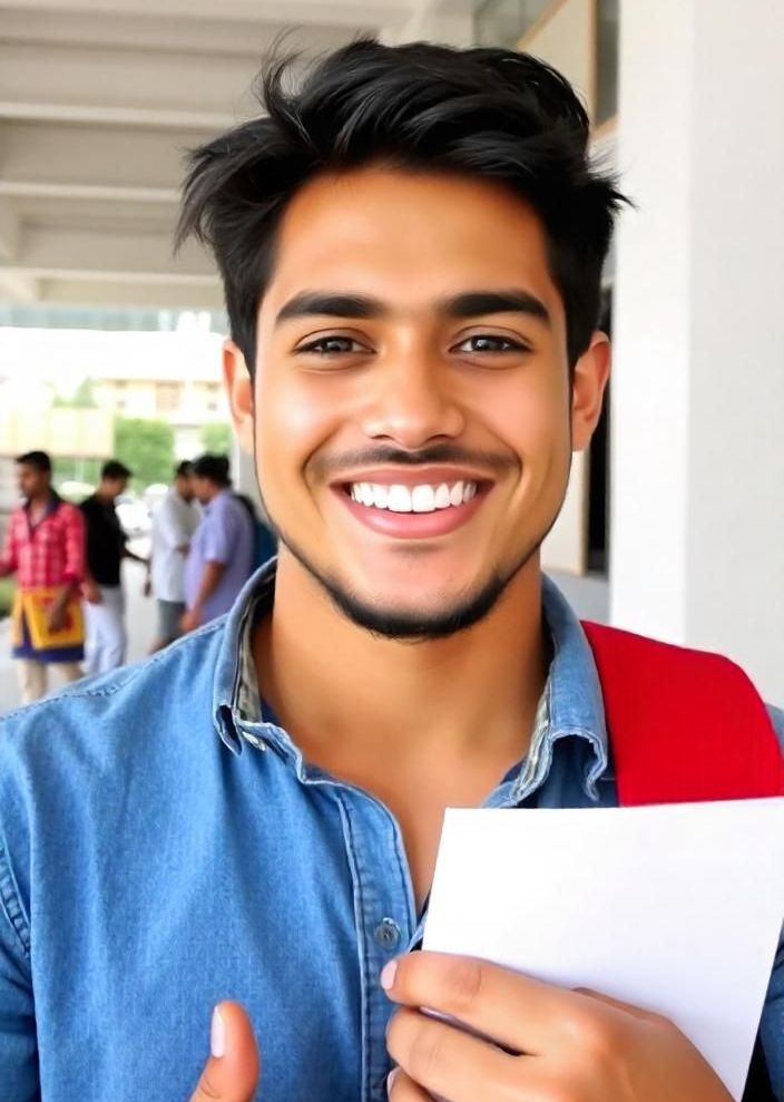photo of young man smiling