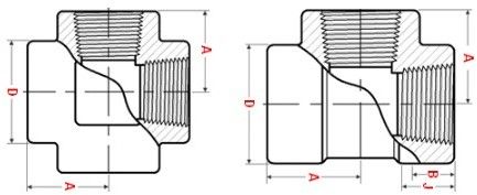 Um desenho de um flange com medidas em um fundo branco.