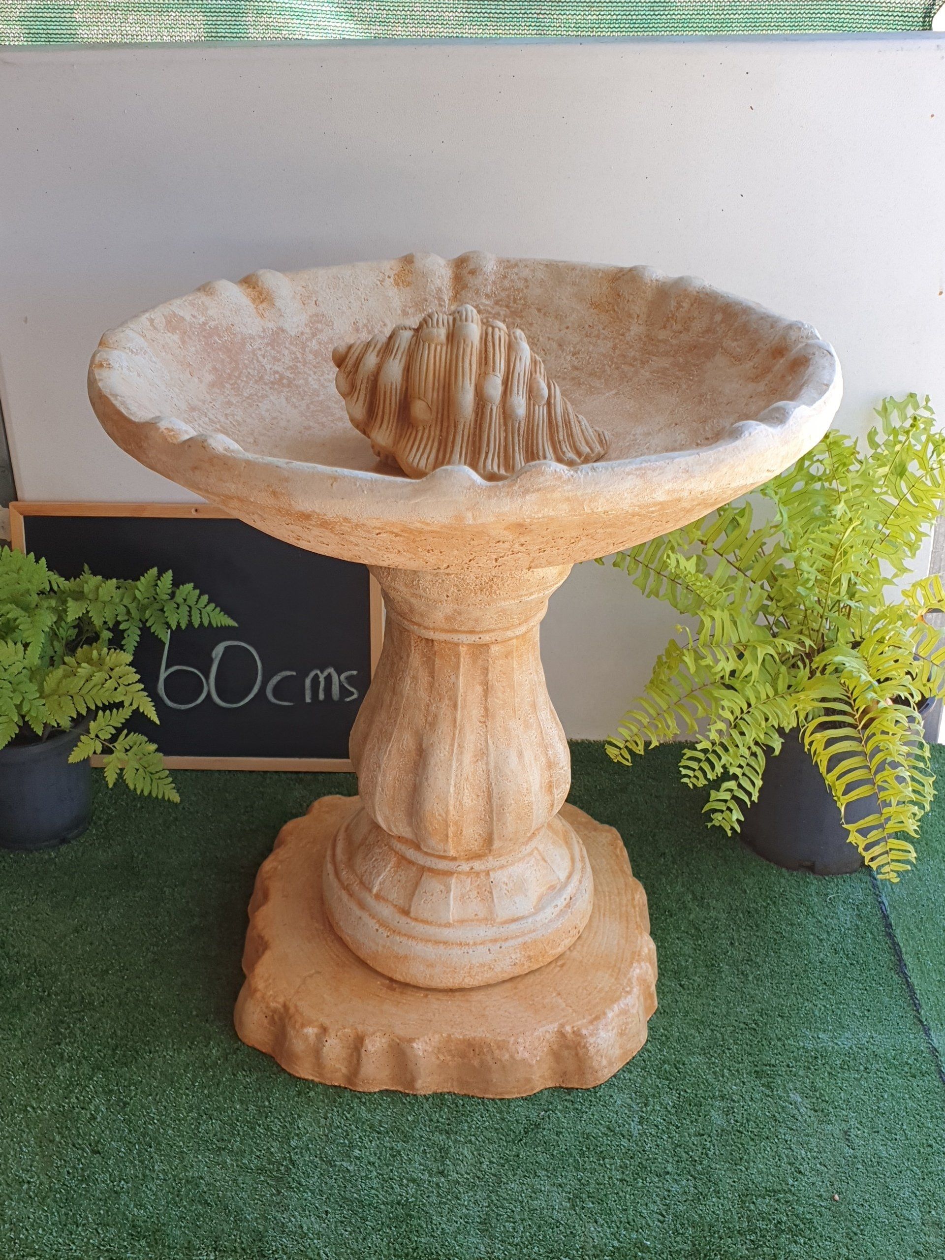 Concrete Birdbath
