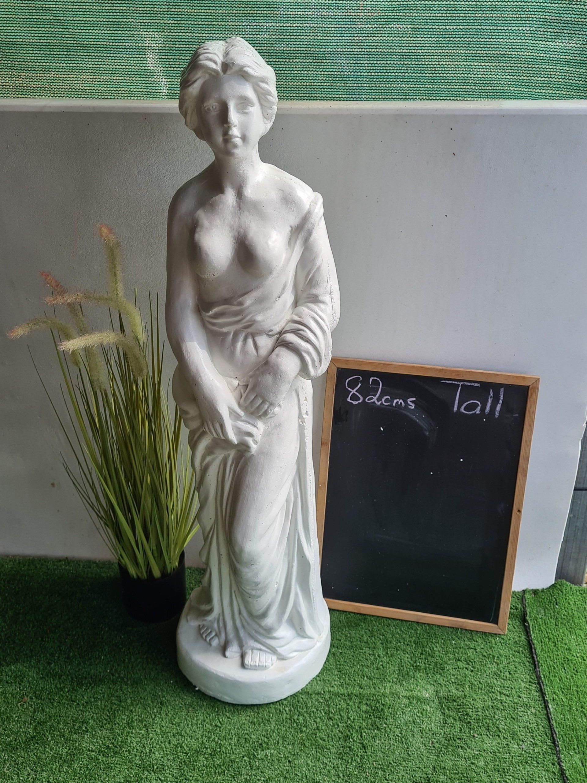 Garden Statue of a Lovely Lady