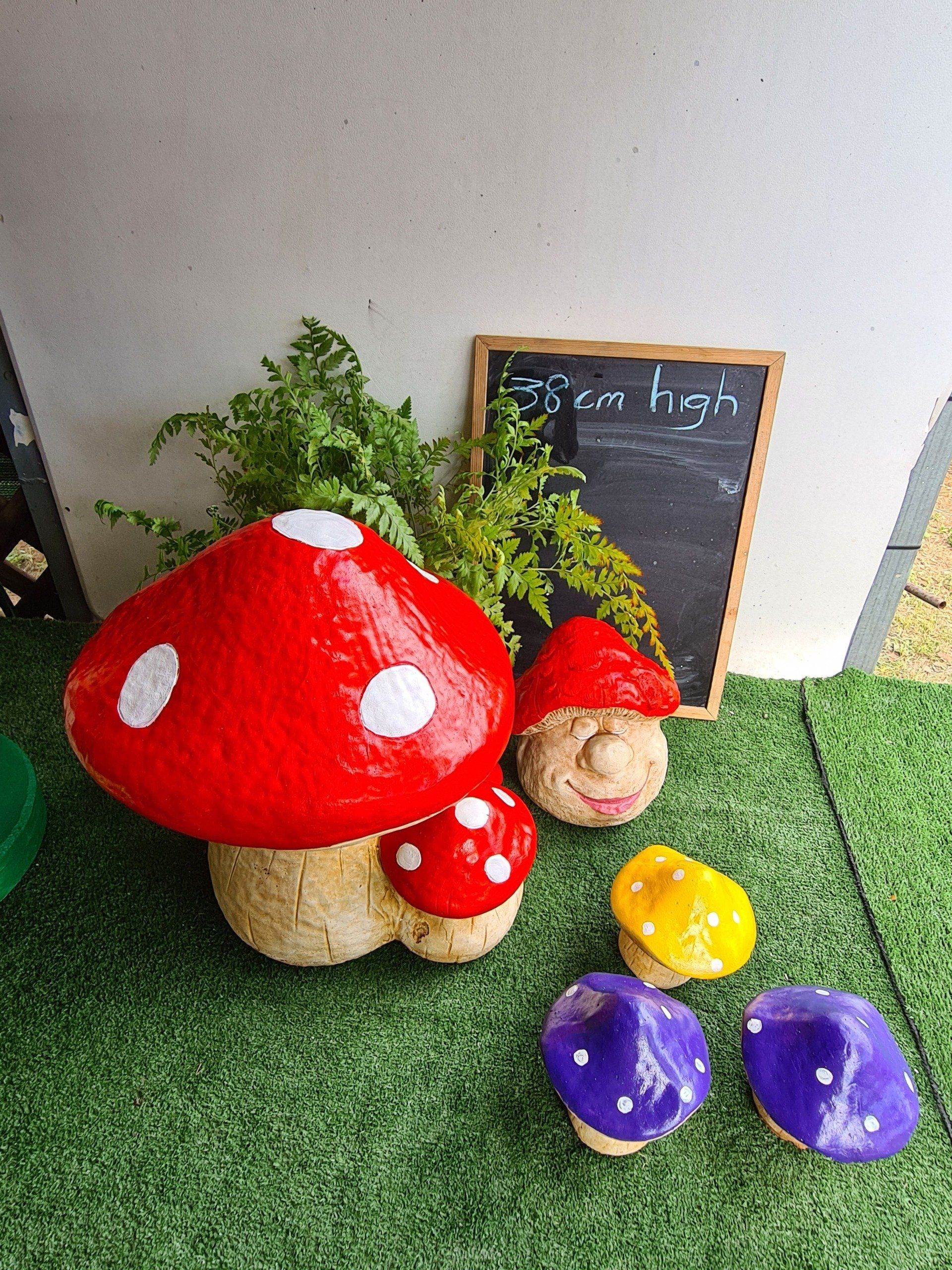 Mushroom Garden Ornaments