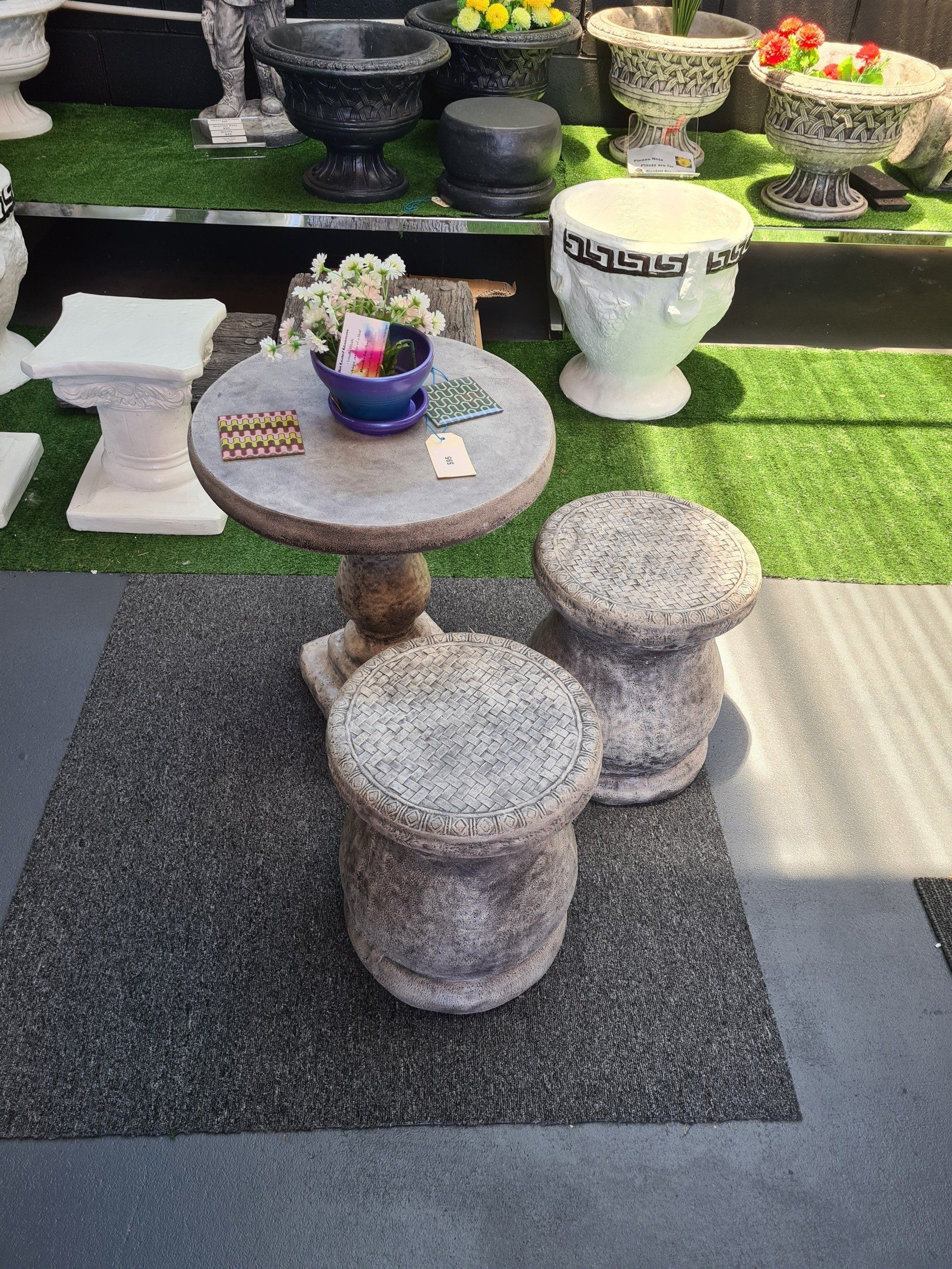 Small Concrete Table