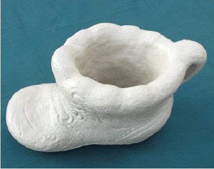 White color garden ornament