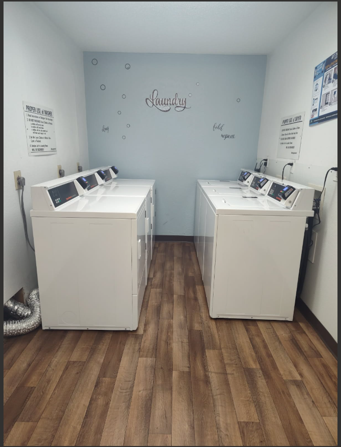 on site laundry facilities
