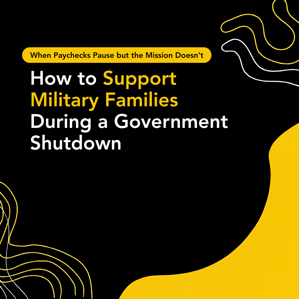 How to Support Military Families During a Government Shutdown