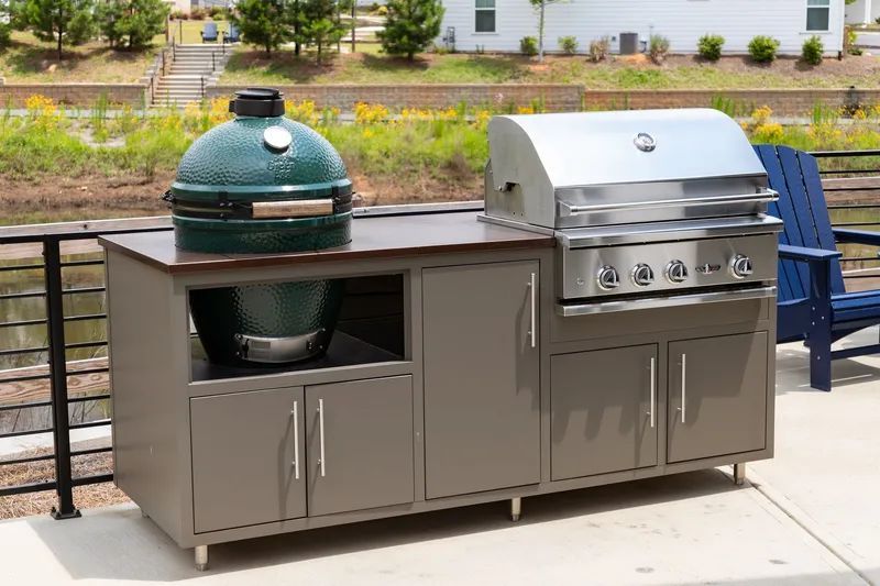 Pavillion and Grilling Areas