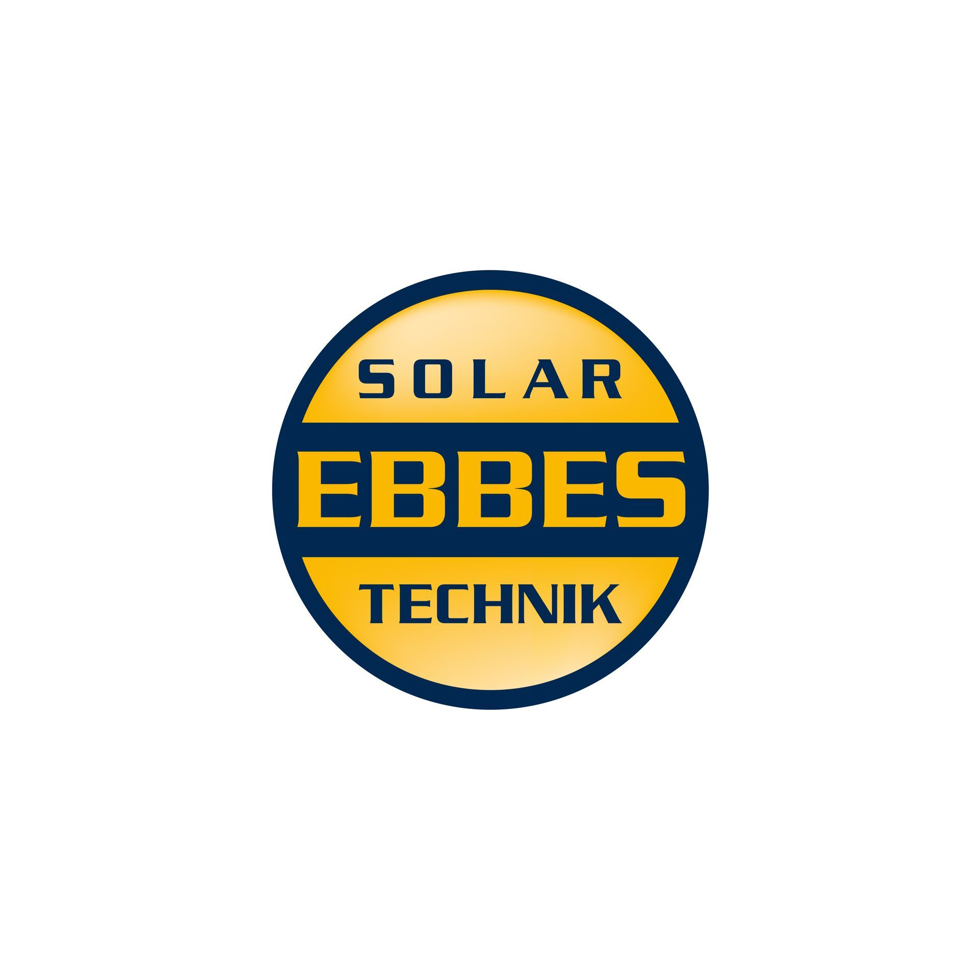 Ein Solar Ebbes Technik Logo auf weißem Hintergrund
