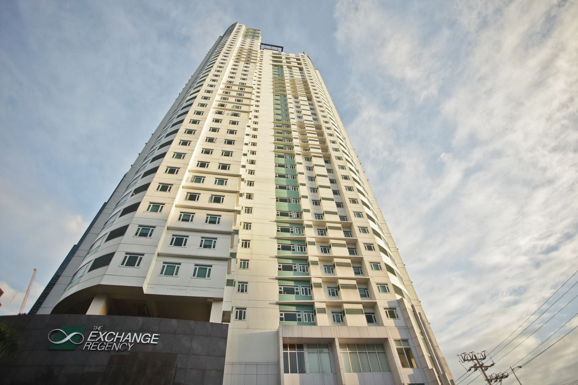 The Exchange Regency high-rise hotel tower in Poblacion Makati