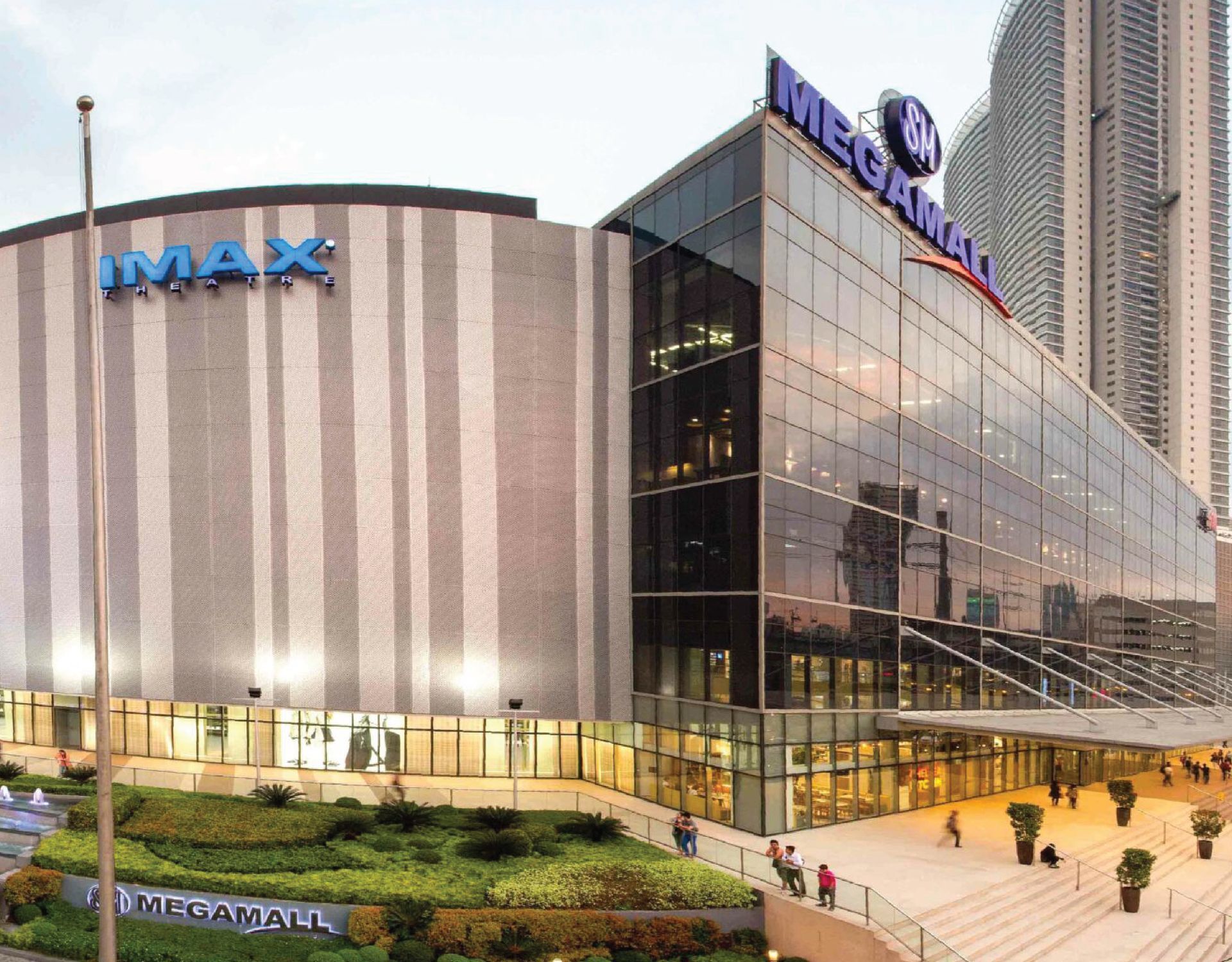 SM Megamall near our affordable hotel in Ortigas