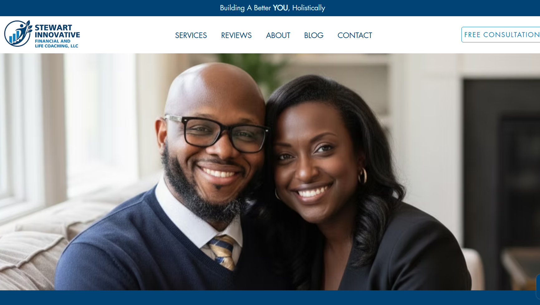 life coaching wix website design