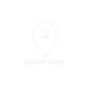 White logo of a location pin with concentric circles above the text &ldquo;READY TRACK&rdquo;