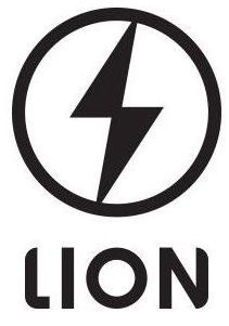 Logo noir : éclair dans un cercle au dessus du mot