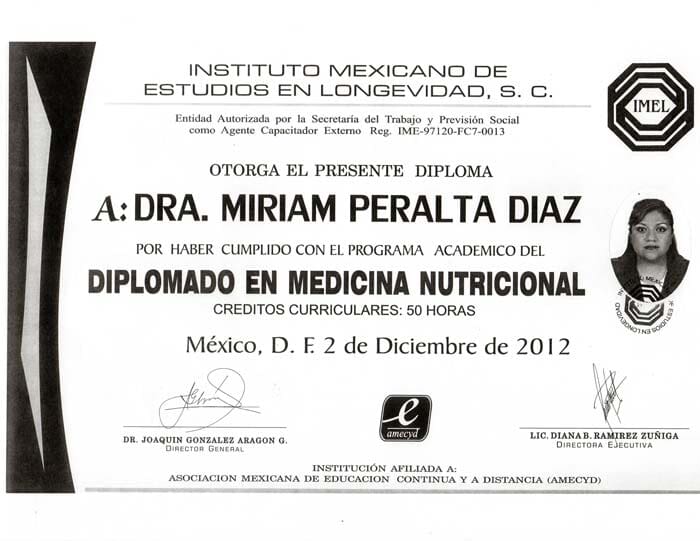 BONSTATO MEDICAL MEDICINA ESTÉTICA Y ANTIENVEJECIMIENTO - Diplomado en medicina nutricional