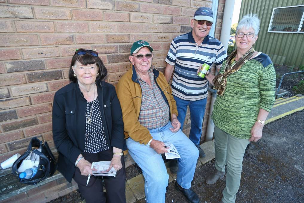 Lynette Sheppard, Norm Sheppard, Bernie Bishop and Betty Bishop