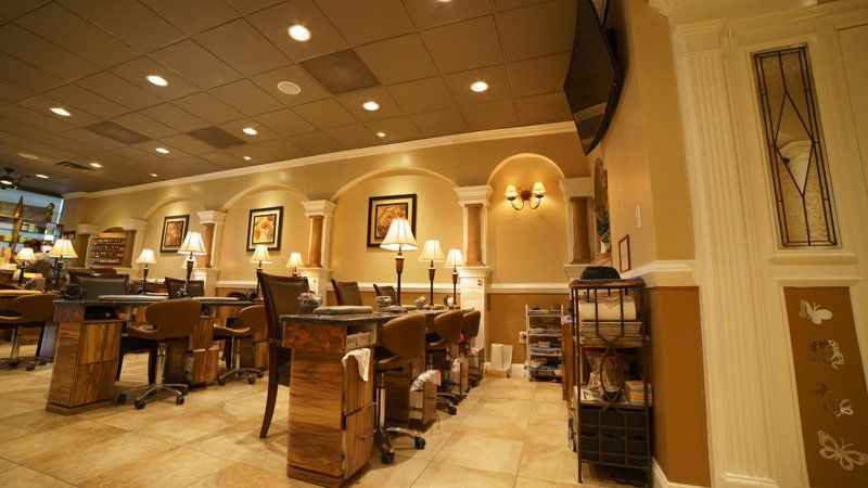 Angled View of Workspace | Crofton, MD | Avalon Nails Spa