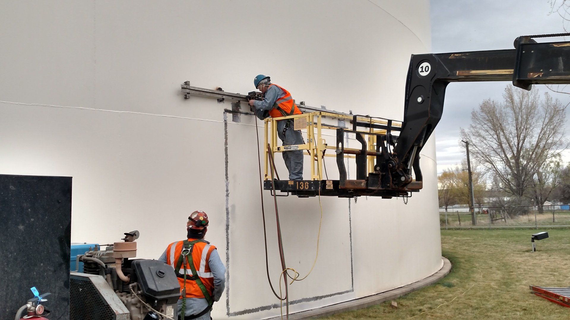 Pump Shop — Man Welding Metal in Billings, MT