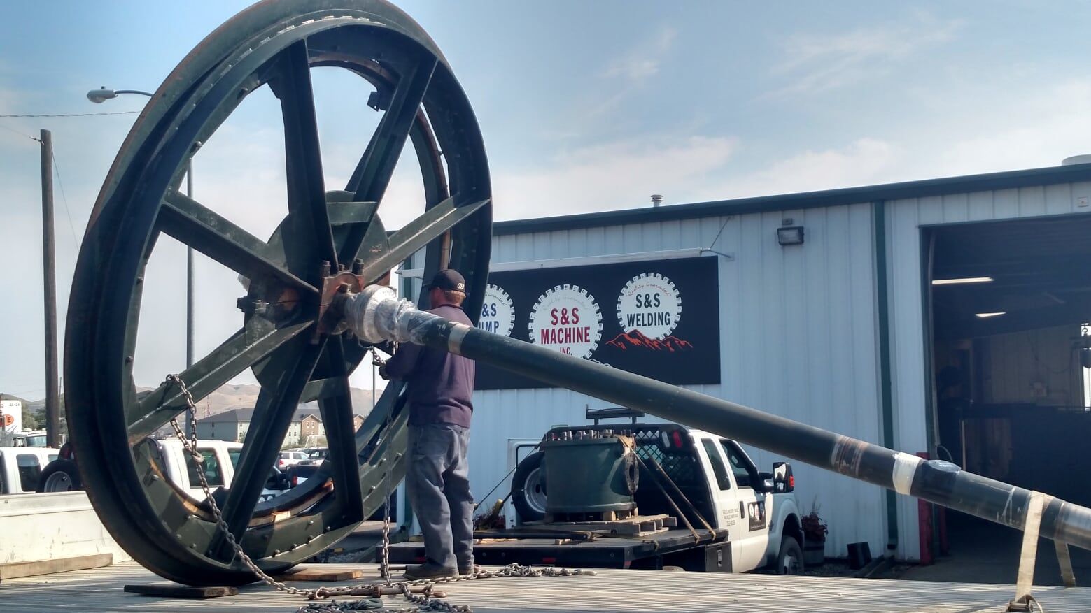 Large Mechanical Parts — in Billings, MT — S & S Machine Inc