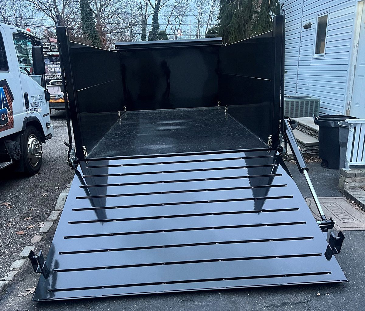 large truck for industrial tools