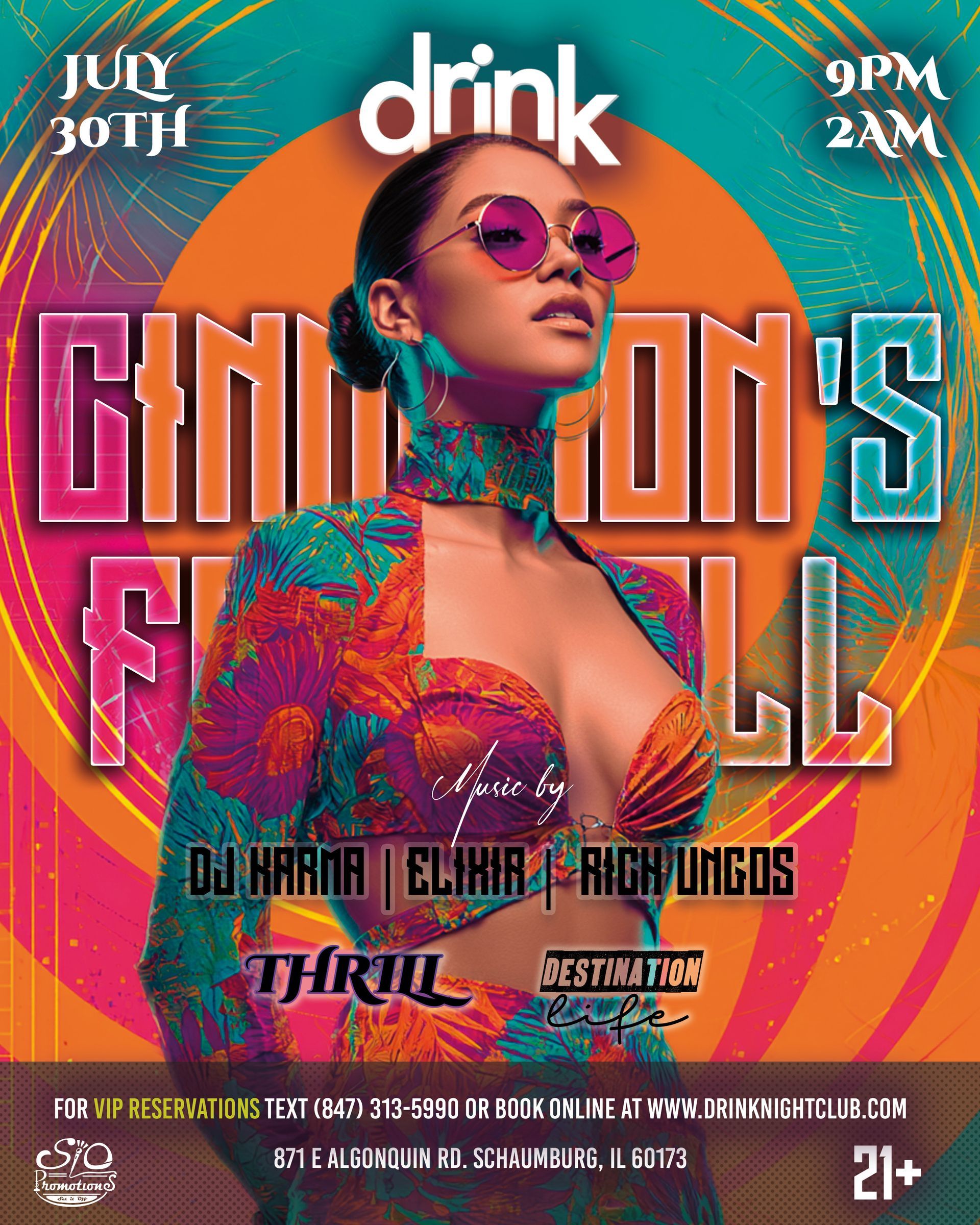 Latin Wednesdays at DRINK NIGHTCLUB in Schaumburg