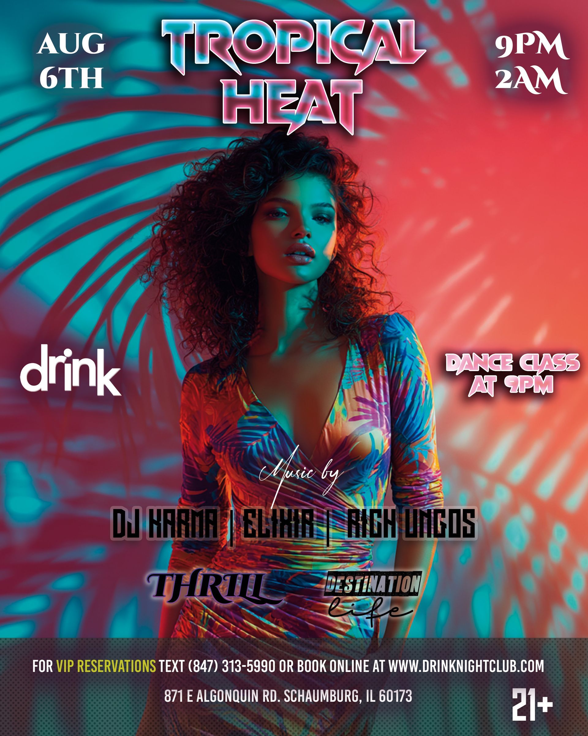 Latin Wednesdays at DRINK NIGHTCLUB in Schaumburg