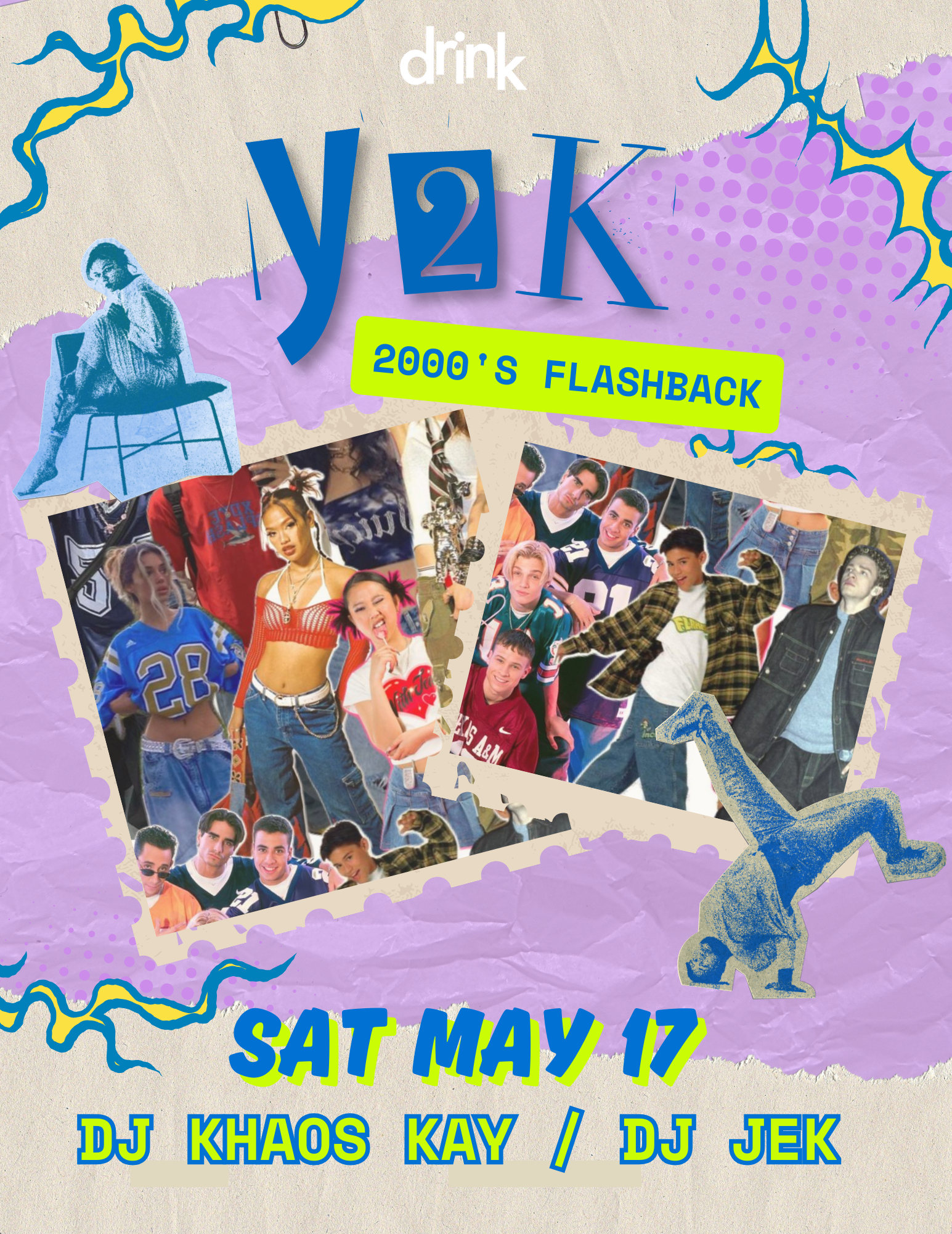 Y2K flashback at Drink Nightclub