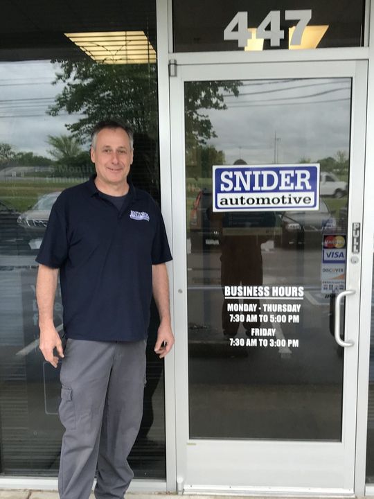 Chief Mechanic and Owner of Snider Automotive | Snider Automotive