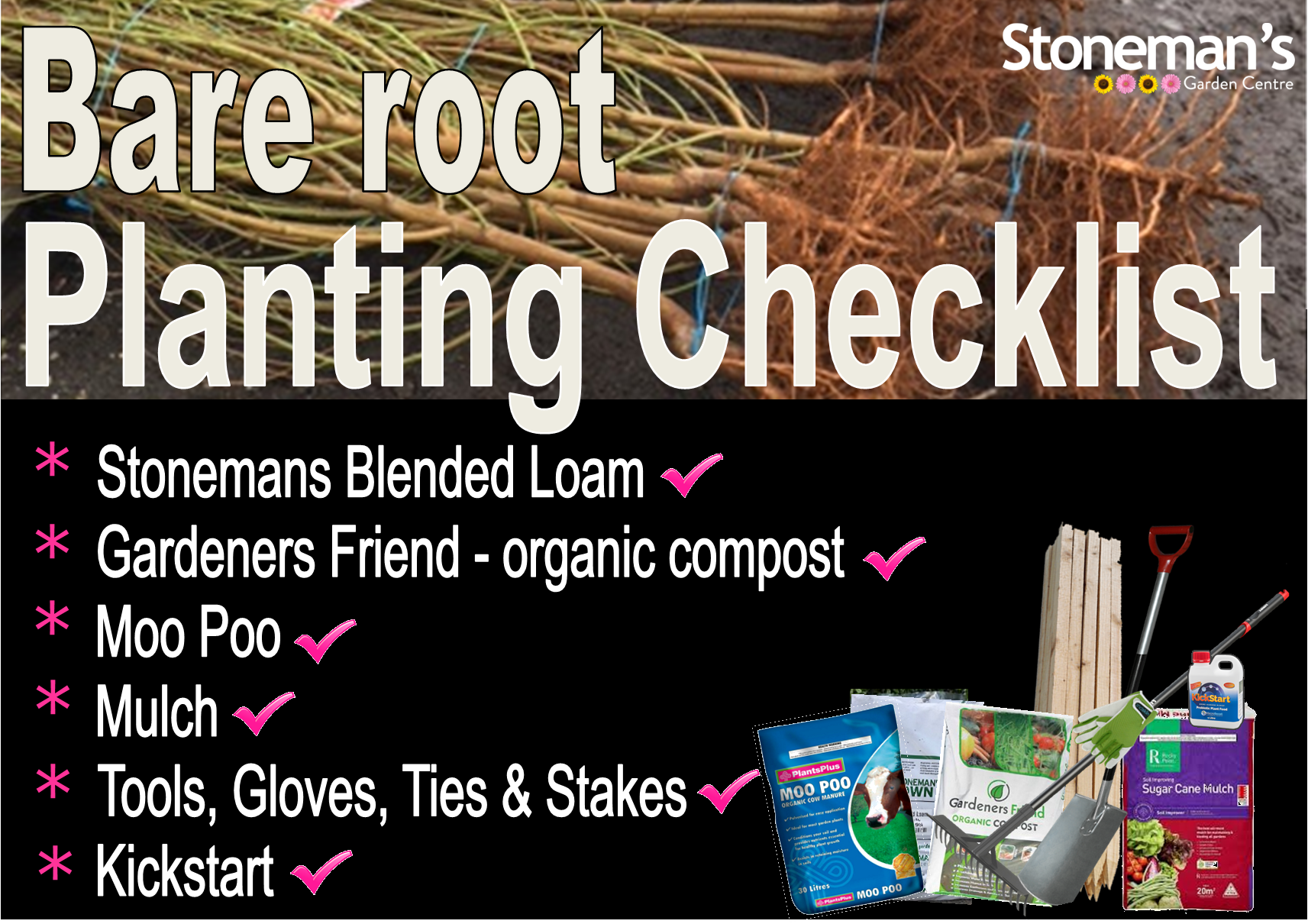 bare root planting checklist