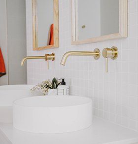 White Sink And Mirror — Interior Design in Tweed Heads, NSW