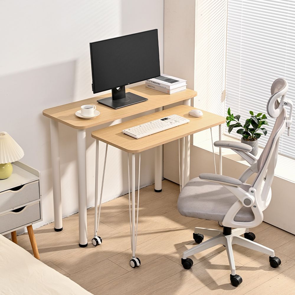 【慢慢家居】SGS認證低甲醛-多功能靈巧組合桌 雙桌-100cm電腦桌+80cm移動桌 (電腦桌 書桌 書桌組)