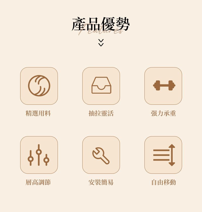 【慢慢家居】抽拉式層板廚房隙縫置物電器架