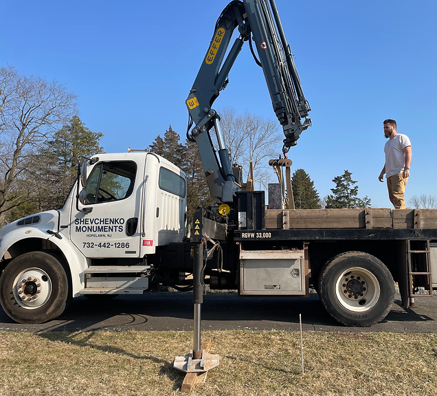 Shevchenko Monuments truck