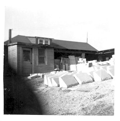 black and white photo of first Shevchenko Monuments building