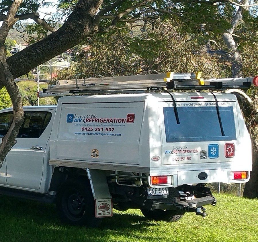 Work Ute — Newcastle Air & Refrigeration In New Lambton, NSW