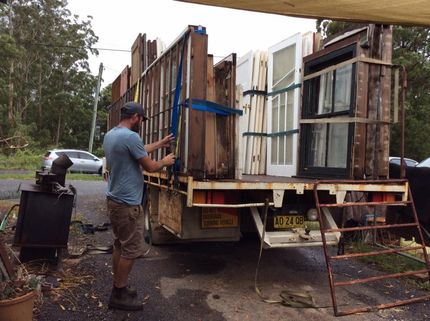 Doors in a Truck — Secondhand furniture & clothes in Raleigh, NSW