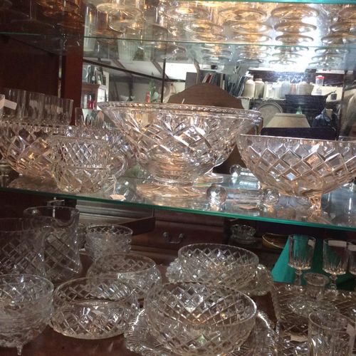 Crystal Bowls & Cups — Secondhand furniture & clothes in Raleigh, NSW