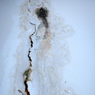 Discolouration of walls