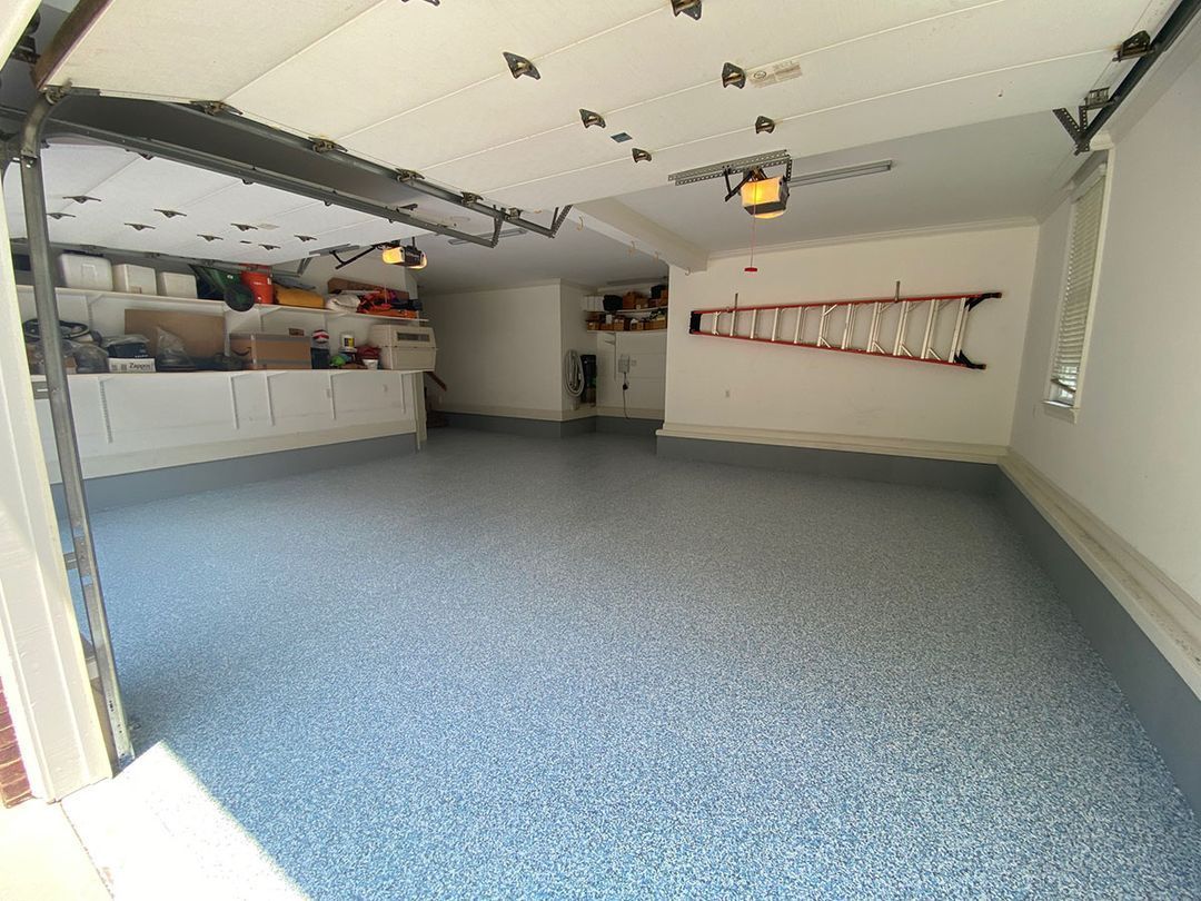 Garage with Concrete Flooring — Lexington, SC — Diamond Concrete Solutions