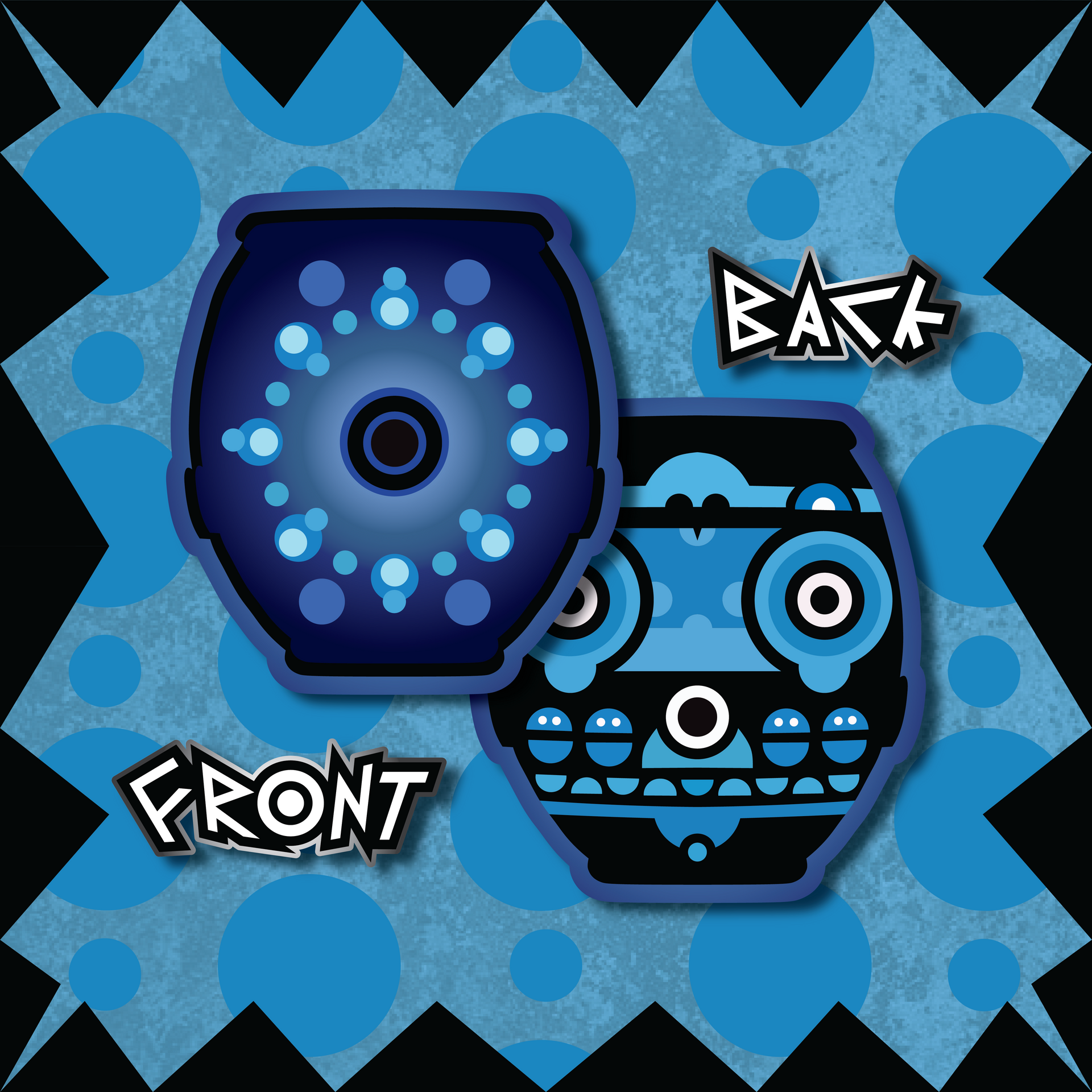 Sacred Circle Drum Charm