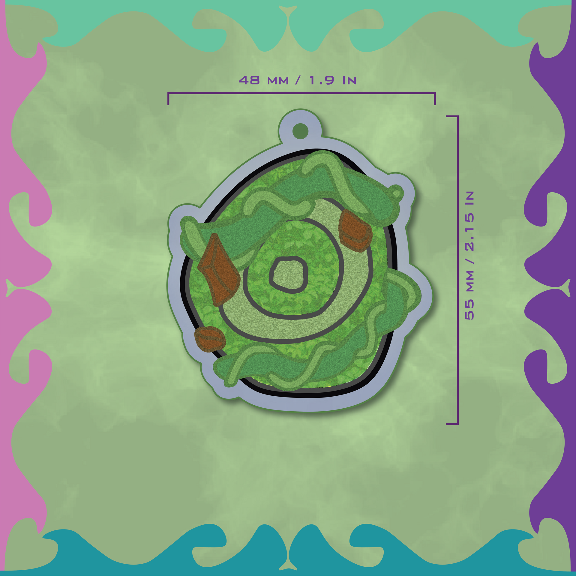 Earth Symbol Charm