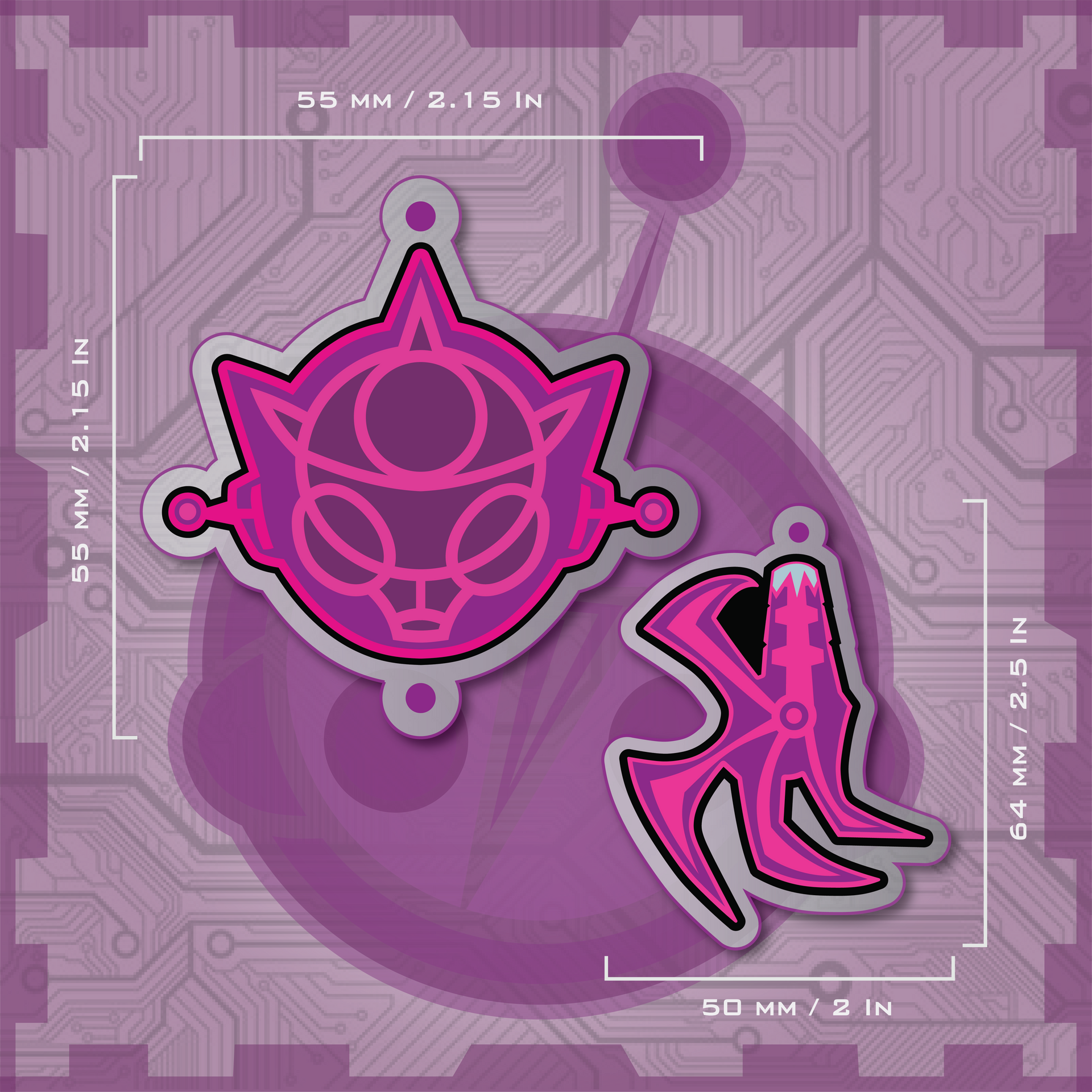 Ghost Monkey / Claw Charm Set