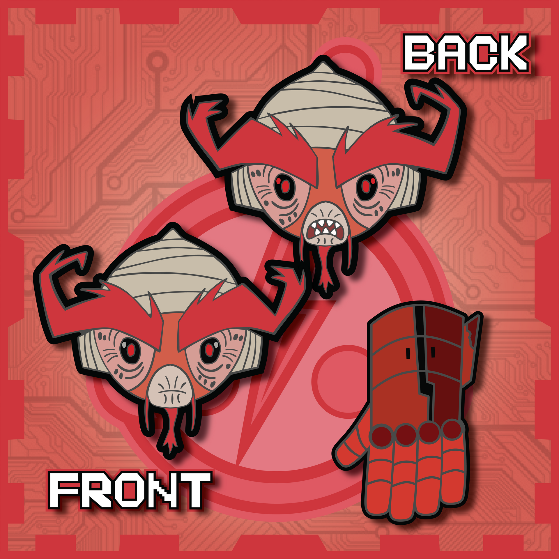 Original Monkey / Glove Charm Set