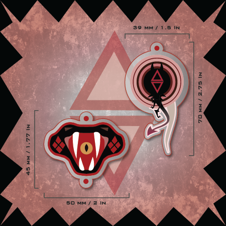 CVTHS/TLRNC Charm Set