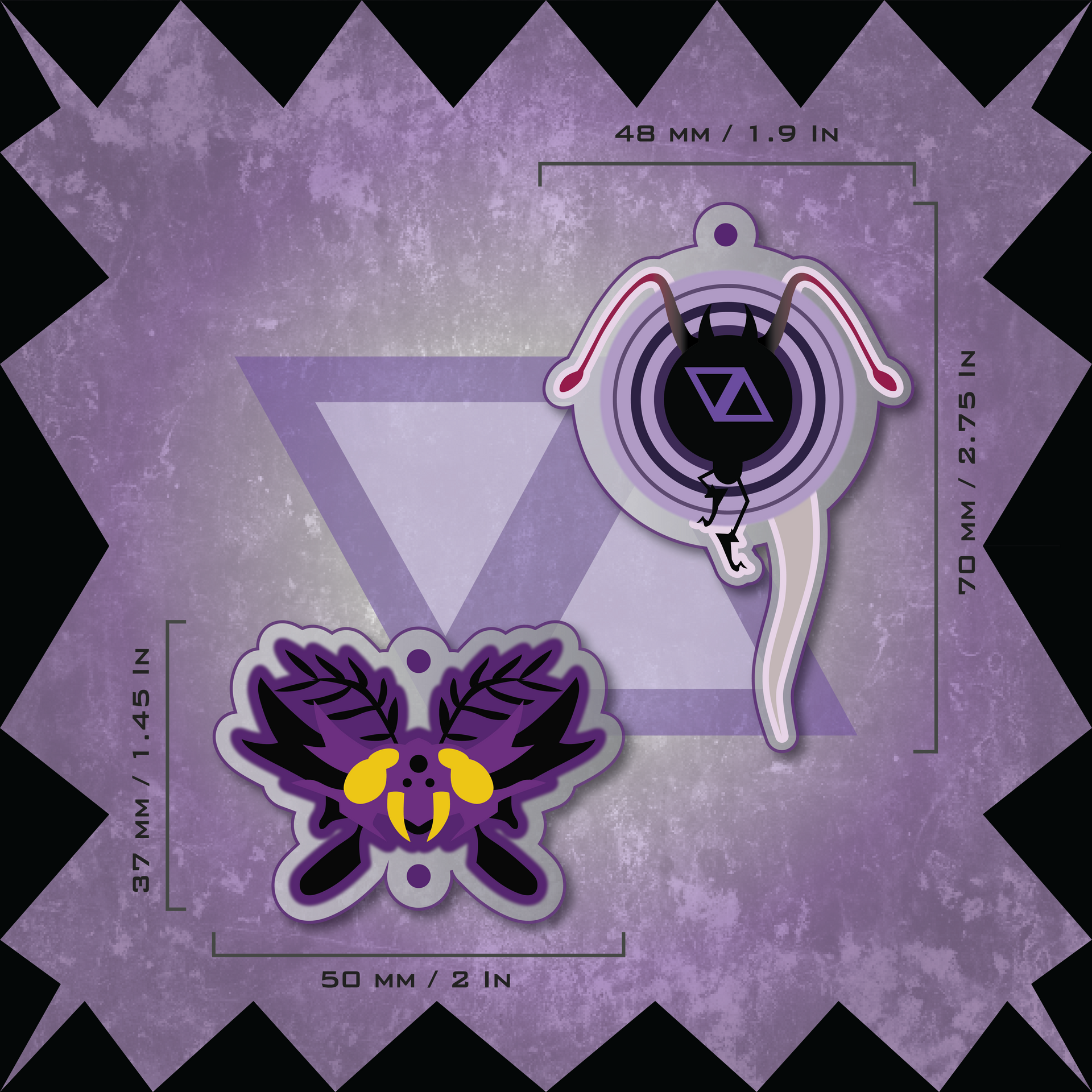 BZCRV/RSTNT Charm Set