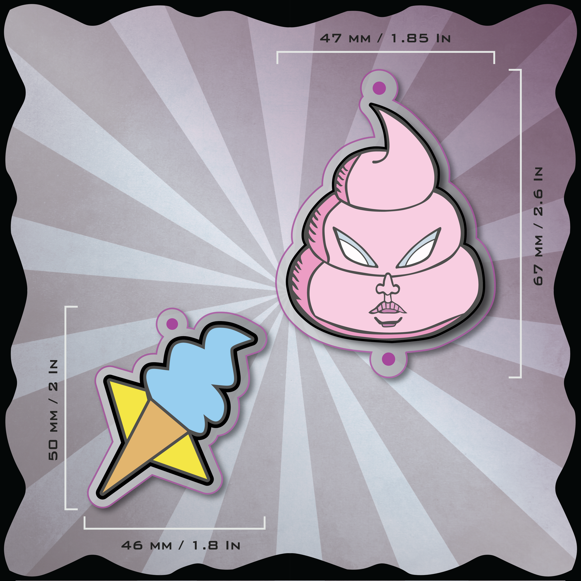 SFTN Stack Charm Set