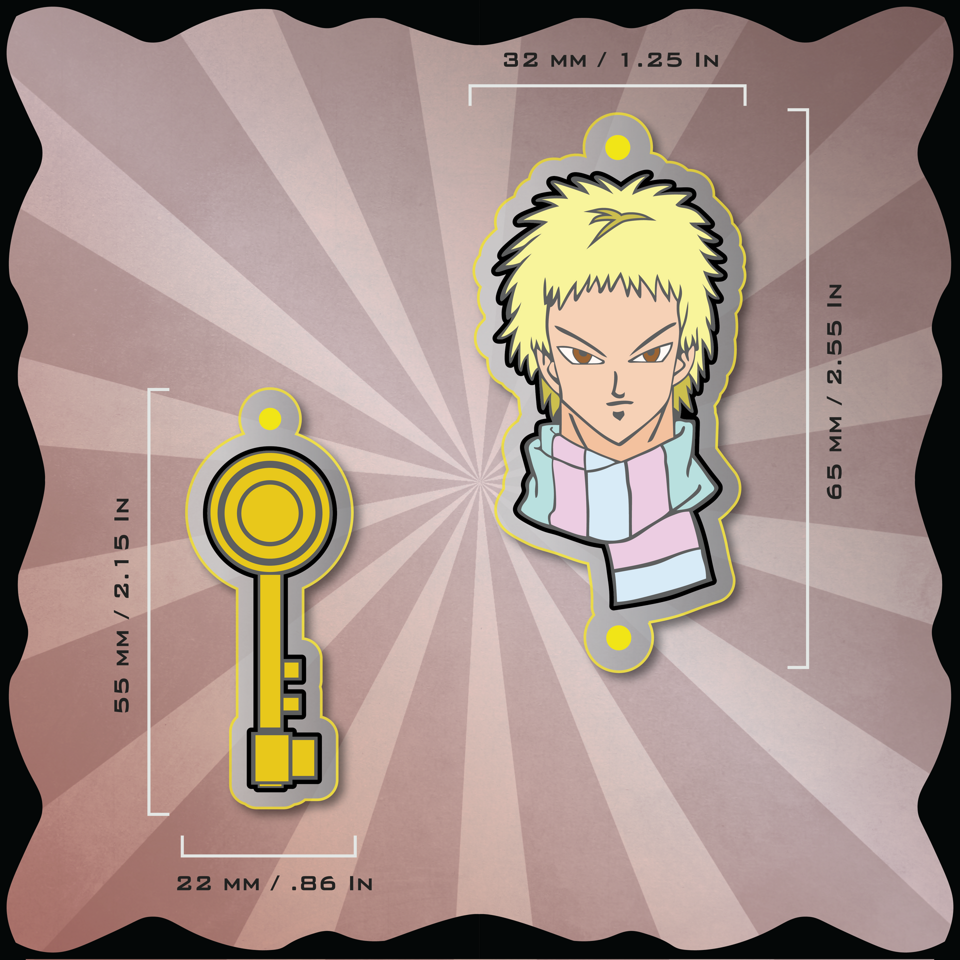 HTKO Stack Charm Set